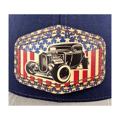 SEVEN FOUR UNION LEATHER AMERICAN RAT ROD - TRUCKER HAT