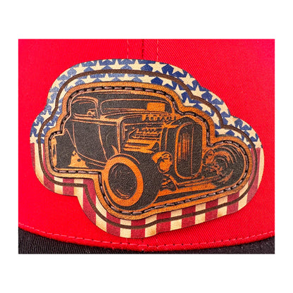 SEVEN FOUR UNION LEATHER RAT-ROD - TRUCKER HAT