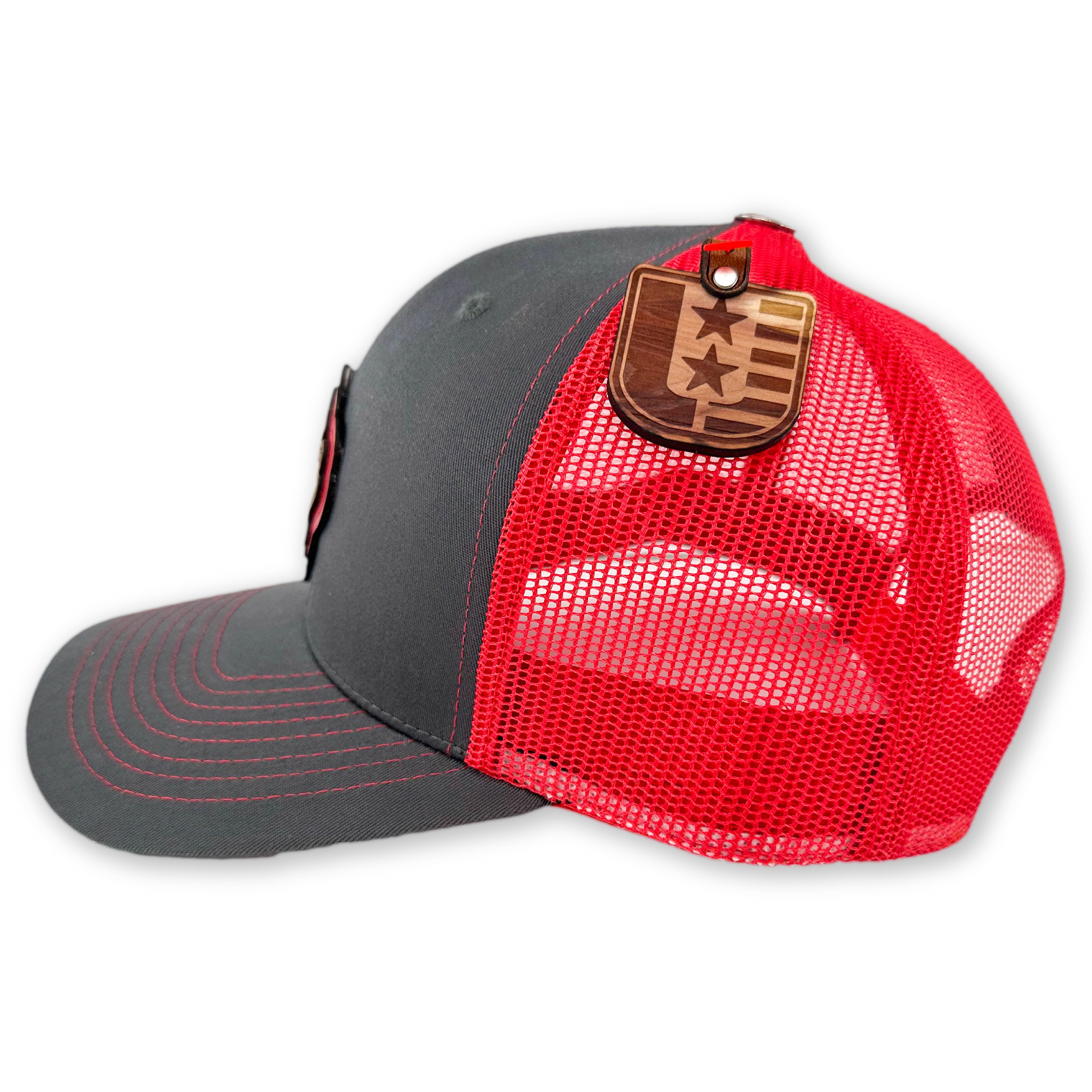 SEVEN FOUR UNION LEATHER CANADIAN MAPLE LEAF - TRUCKER HAT