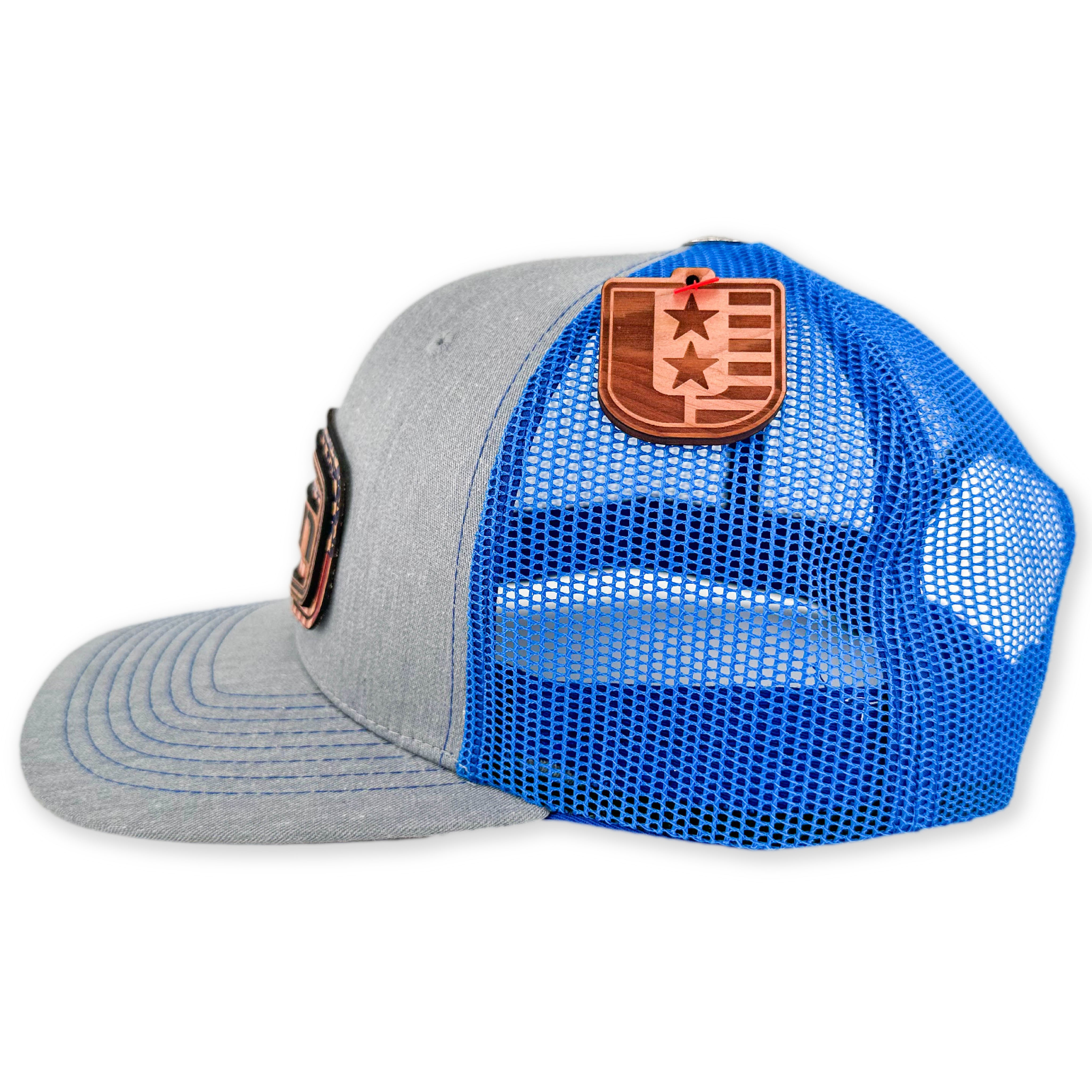 SEVEN FOUR UNION LEATHER-ICON SHIELD PRINTED - TRUCKER HAT