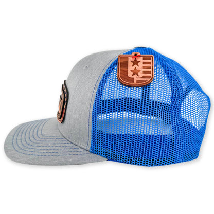 SEVEN FOUR UNION LEATHER-ICON SHIELD PRINTED - TRUCKER HAT